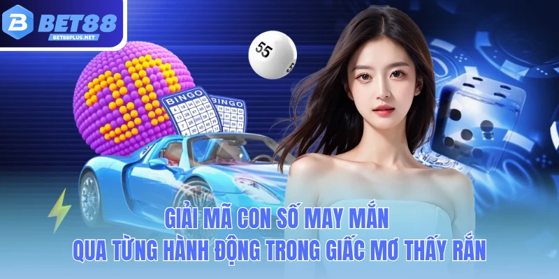 giai ma con so may man qua tung hanh dong trong giac mo thay ran